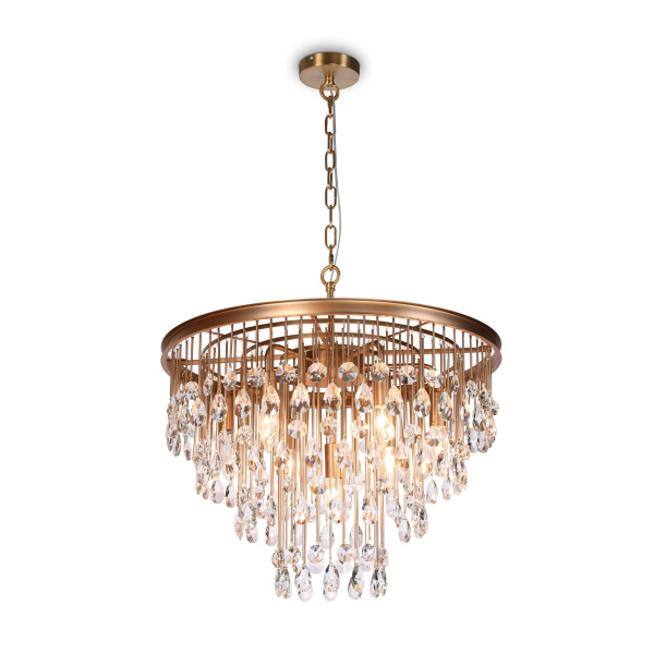 Подвесной светильник 7*E14 40Вт Золото IP20 Linn MOD091PL-07G Maytoni