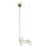 Подвесной светильник 4*G9 25Вт Латунь IP20 Ring MOD013PL-04BS1 Maytoni