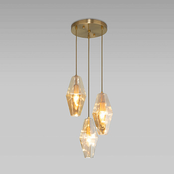 Подвесной светильник 3*E14 60Вт латунь IP20 (50236/3) Eurosvet