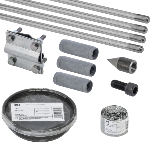 Комплект заземления 6/16 оцинкованная сталь IEK