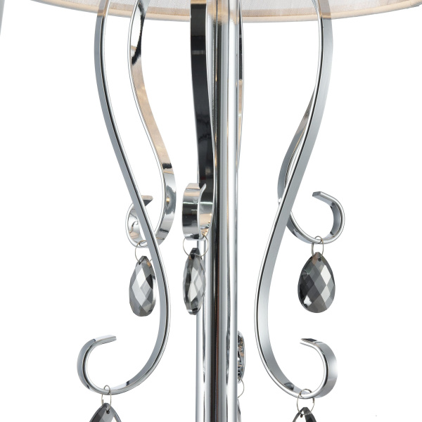 Настольный светильник 1*E14 40Вт Хром IP20 Simone FR2020-TL-01-CH Freya