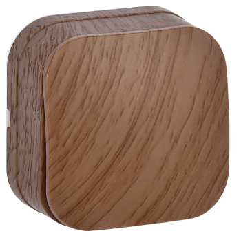 Выключатель 1-клавишный ОУ ВС20-1-0-ХД 10А GLORY дуб IEK