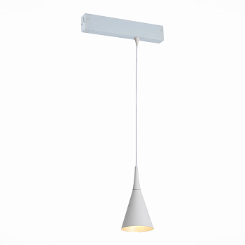 Светильник трековый Белый E27 1*40Вт IP20 D140xH 180-240В Без ламп ST502.503.01 ST LUCE