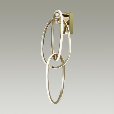 Настенный св-к LED 33W 4000K SPACE золотой/акрил ODEON LIGHT