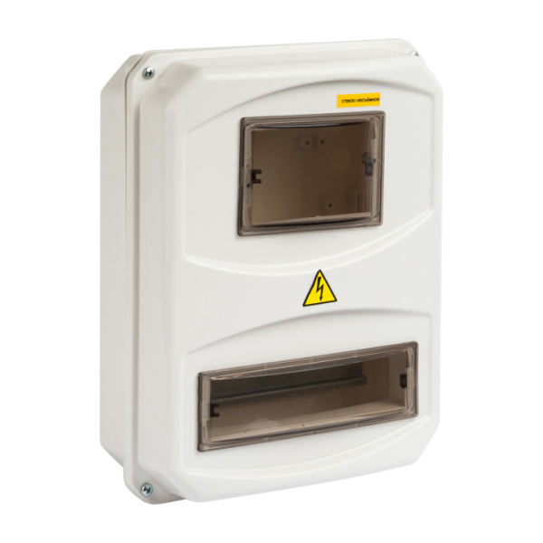 Щит учетно-распред, навесной ЩУРн-П 3/10 (344х271х113) IP55 Basic EKF