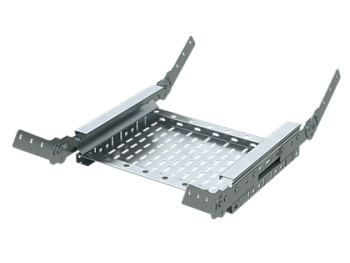 Угол вертикальный листовой 100х300, горячий цинк DKC