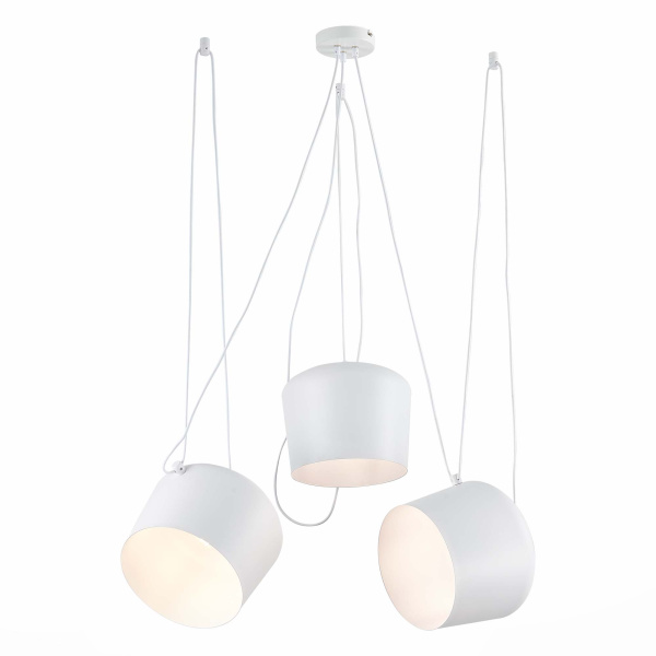 Светильник подвесной Белый/Белый E27 3*40Вт SLE120653-03 EVOLUCE