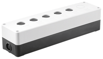 Корпус поста КП105(6) для кнопок управления 5(6) мест белый IEK