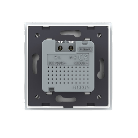 Датчик движения с сенсорным выключателем Белый Livolo