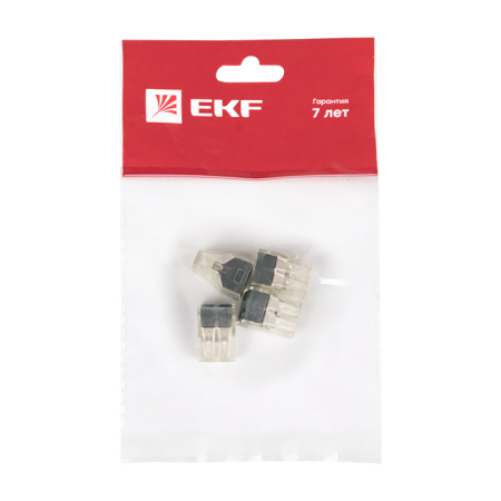 Строительно-монтажная клемма СМК 773-104 4 отверстия 1,0-2,5мм2 (4шт) PROxima EKF