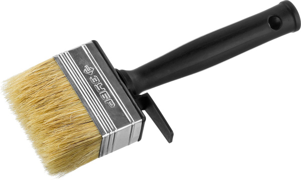 Кисть-макловица "ОПТИМА", светлая щетина, пластмассовый корпус, 30х70мм ЗУБР