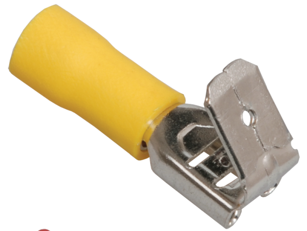 Разъем РпИо 6,0-7,5-0,8 плоский изолированный ответвительный (100шт/упак) IEK Разъем РпИо 6,0-7,5-0,8 плоский изолированный ответвительный (100шт/упак) IEK