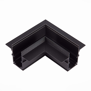 Угол-соединитель для встраиваемого магнитного шинопровода Черный ST007.429.00 ST LUCE