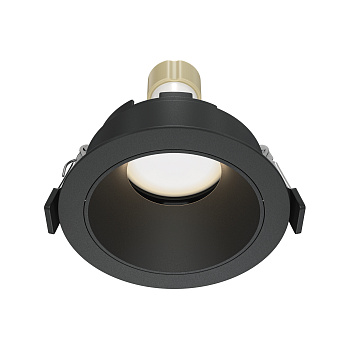Встраиваемый светильник 1*GU10 10Вт Черный IP20 Downlight DL051-U-1B Technical Maytoni