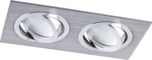 Светильник встраиваемый Feron DL2802 потолочный MR16 G5.3 хром