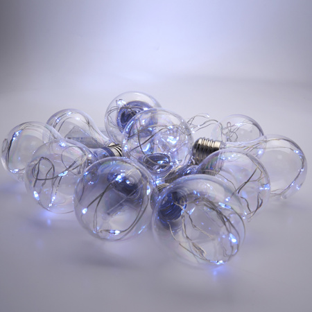 Светодиодная гирлянда Feron CL580 фигурная 3м +0.5м 5000K с питанием от батареек