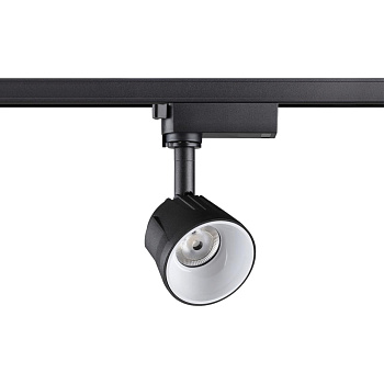 Св-к трековый IP20 LED 4000K 10W 100-265V черный/белый KNOF NOVOTECH