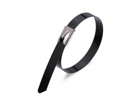 Хомут армированный GNC-46-600-R, 4,6х600мм, 50 шт, с напылением, 1/100 General