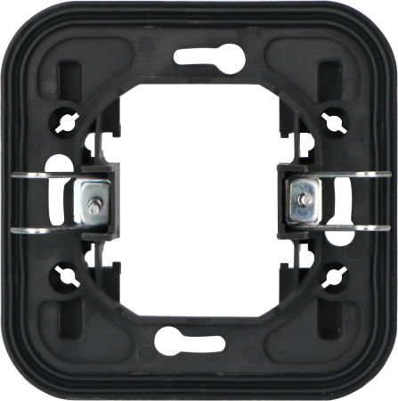 Donel W55 Адаптер для скрытой установки одиночный, антрацит, IP55, серия (тип) DIP55