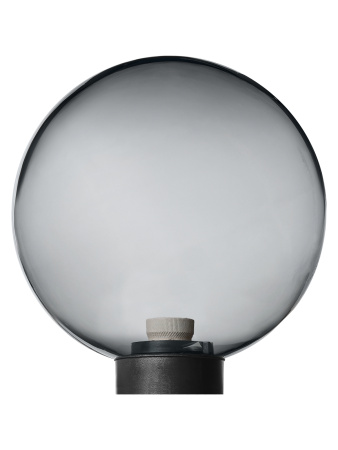 Светильник НТУ 03- 60-252 шар d=250 мм IP54 (дымчатый ПММА, основание плоское ПК, Е27) TDM