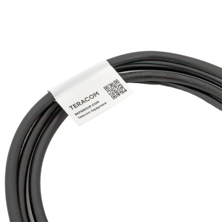 Кабель питания TERACOM для PDU IEC 60320 C13 - CEE 7/7 (Schuko) сечение 3x1,5мм2 250В 10A длина 3,0 метра EKF
