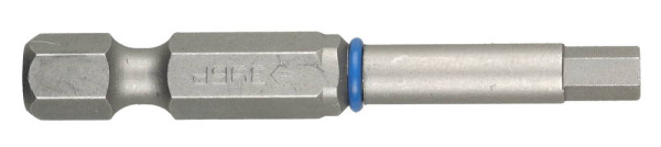 Биты "ЭКСПЕРТ" торсионные кованые, обточенные, хромомолибденовая сталь, тип хвостовика E 1/4", HEX4, 50мм, 2шт ЗУБР