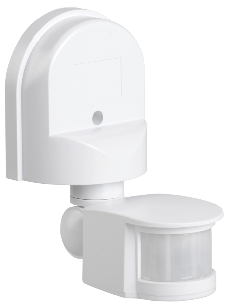 Датчик движения ДД-008 1100Вт 180град 12м IP44 белый IEK