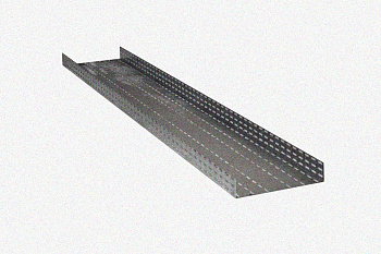 Лоток глухой ЛМГ 400х200х2000 УТ1,5, оцинкованный лист S1,5