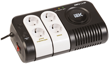 Стабилизатор напряжения переносной SIMPLE 1,5кВА IEK