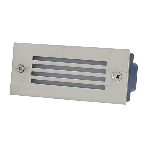 Светильник для ступеней 3Вт 5000К Металл Хром с решеткой GSTL-S1-3BT-5K General