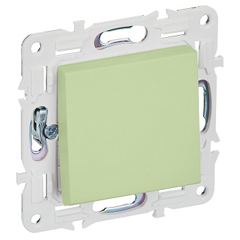 SKANDY Выключатель 1-клавишный перекрестный 10А SK-V03G мятный IEK