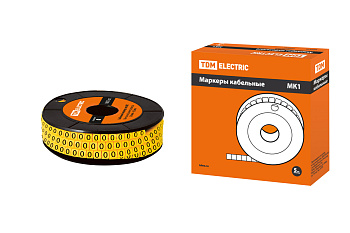 Маркер МК1 - 2,5мм символ "0" 1000шт/ролл TDM