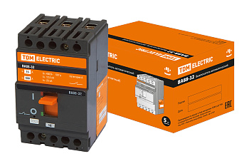 Выключатель автоматический ВА МОД ВА88-32 3П 16А 25кА TDM