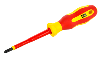Отвертка диэлектрическая PH2х100 Т2 ARMA2L 5 IEK