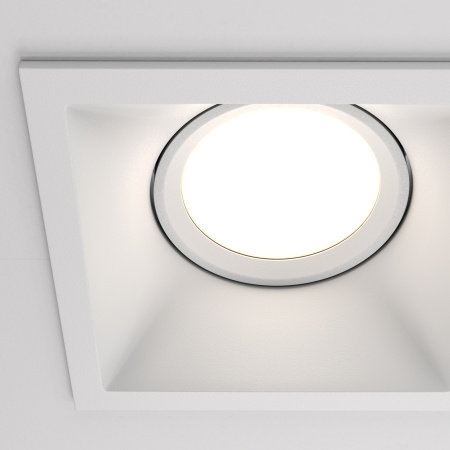 Встраиваемый светильник 2*GU10 50Вт Белый IP20 Downlight DL029-2-02W Technical Maytoni