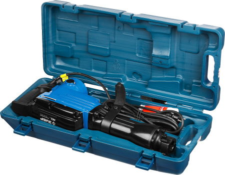 Молоток отбойный "Бетонолом", Профессионал ЗМ-40-1700 К, HEX30, 40 Дж, 17 кг, 1400 уд/мин, 1700 Вт, кейс ЗУБР