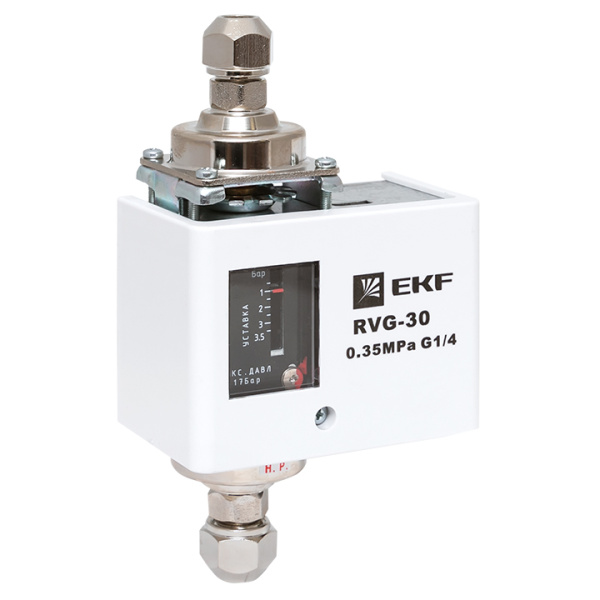 Реле перепада давления RVG-30-0,35-4 (0,35 МПа) EKF