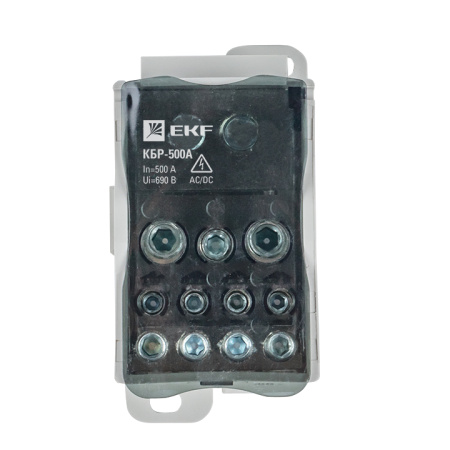 Блок распределительный КБР на DIN-рейку и монтажную панель 500A PROxima EKF