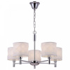 Люстра 5*E14 40Вт Хром IP20 Albertina FR5044PL-05CH Freya