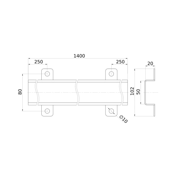 Защитная крышка проводника DKC Защитная крышка проводника DKC