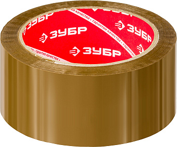 Клейкая лента, Мастер 12033-50, коричневая, 48мм х 60м ЗУБР