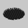 Светофильтр HoneyComb ⌀45мм Черный (HoneyComb-D45) Technical Maytoni