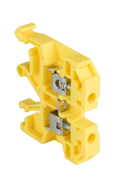 Колодка клеммная JXB-2,5/35 желтая PROxima EKF