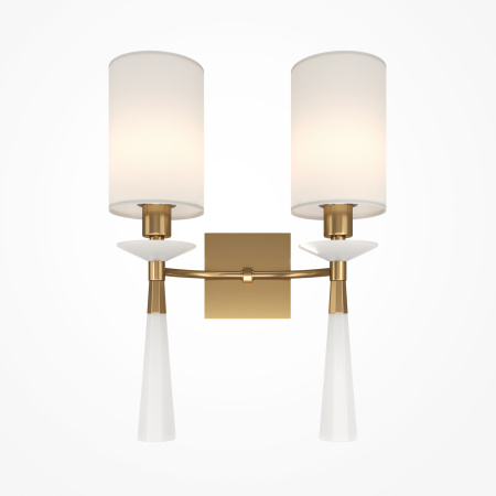 Настенный светильник (бра) 2*E14 60Вт Латунь IP20 Bianco MOD224WL-02BS1 Maytoni