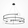 Подвесной светильник 6*G9 40Вт Черный IP20 Balance MOD317PL-06B Maytoni