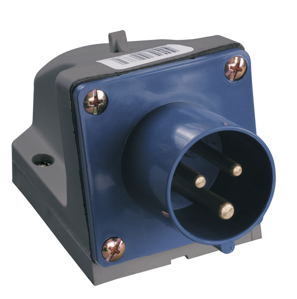 Вилка стационарная ССИ-513 2P+PE 16А 200-250В IP44 IEK