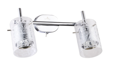 Светильник спот 2*GU10 50Вт Хром IP20 Fresh - Spot SP005-CW-02-N Maytoni