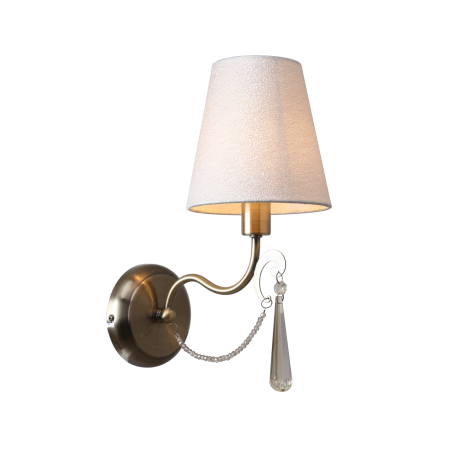 Настенный светильник (бра) 1*E14 40Вт Латунь IP20 Madeline FR2019WL-01BS Freya