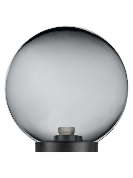 Светильник НТУ 03-100-302 шар d=300 мм IP54 (дымчатый ПММА, основание плоское ПК 145, Е27) TDM