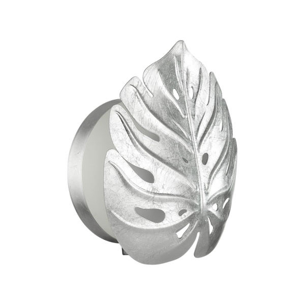 Бра G9 2*5W JUNGLE серебристый/белый/стекло ODEON LIGHT